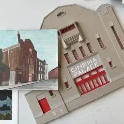 Vormgeving architectuur en interieur - ontwerp cinema