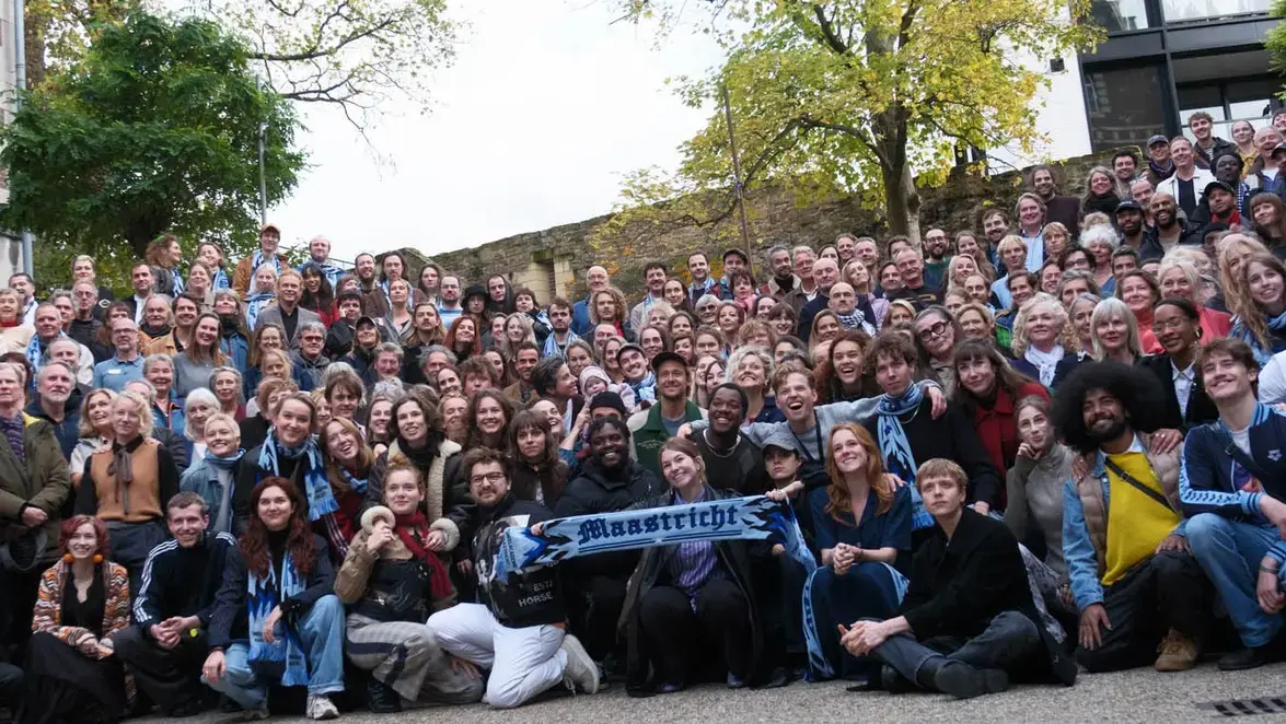 Toneelacademie 75 jaar groepsfoto