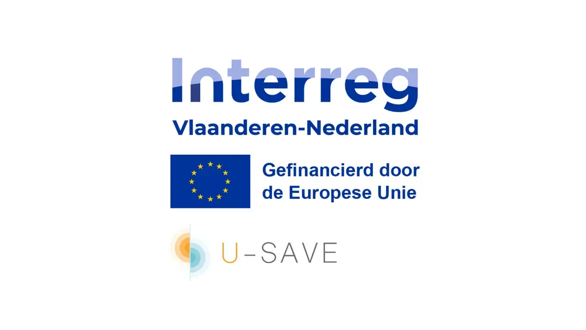 U-save logo en interreg logo