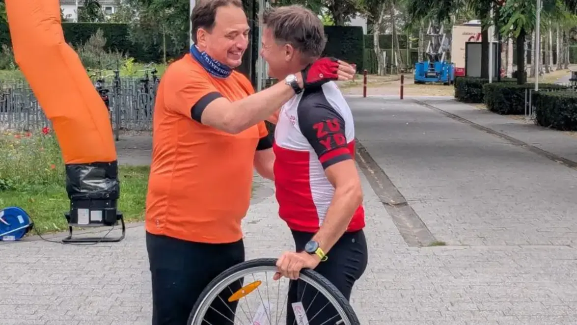 Andre Postema HBO Fietstocht