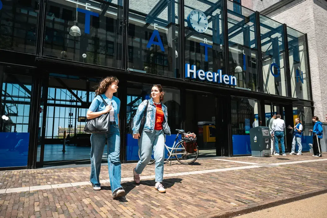 Entree Heerlen Station Zuyd Hogeschool Heerlen