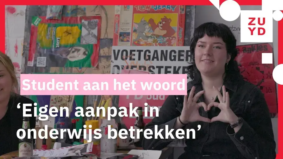Studenten aan het woord | Docent Beeldende Kunst en Vormgeving hbo-opleiding | Zuyd